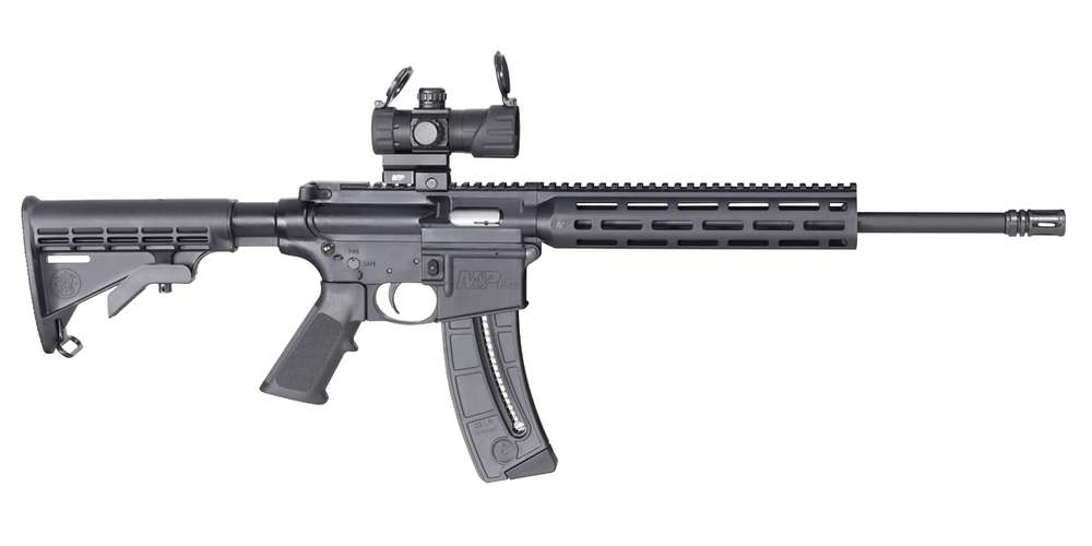 Rifles Long Guns Smith&Wesson M&P15 22 22LR S&W M&P15-22 22LR 16" 25RD BLK OR • Model: M&P15-22